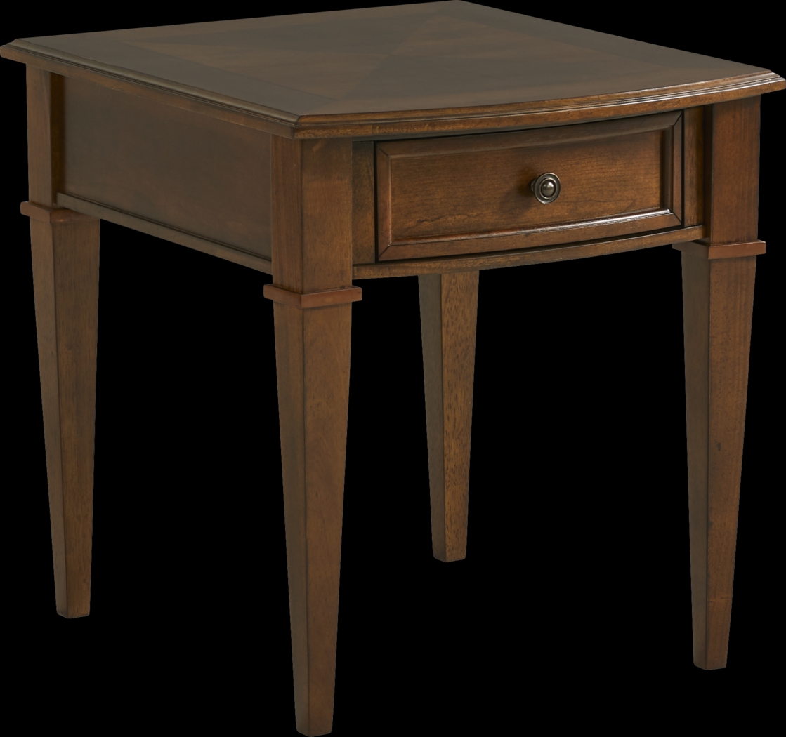 Russo Lane Brown End Table - Thumbnail - Image 1