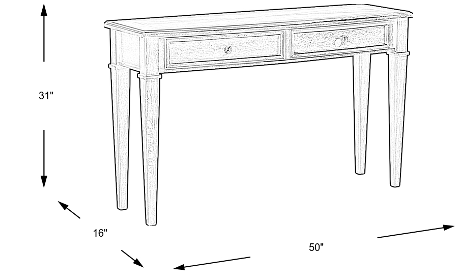 Dimension Image. Please refer to the Dimension Tab on this page for dimension details.