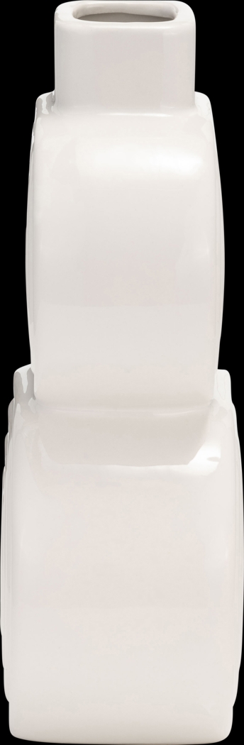 Rustburg White 10 in. Vase - Thumbnail - Image 3