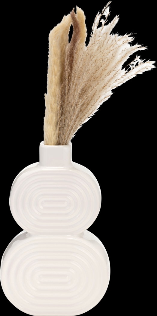 Rustburg White 10 in. Vase - Thumbnail - Image 4