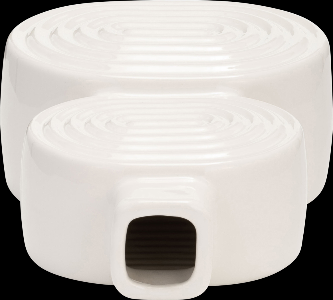 Rustburg White 10 in. Vase - Thumbnail - Image 6