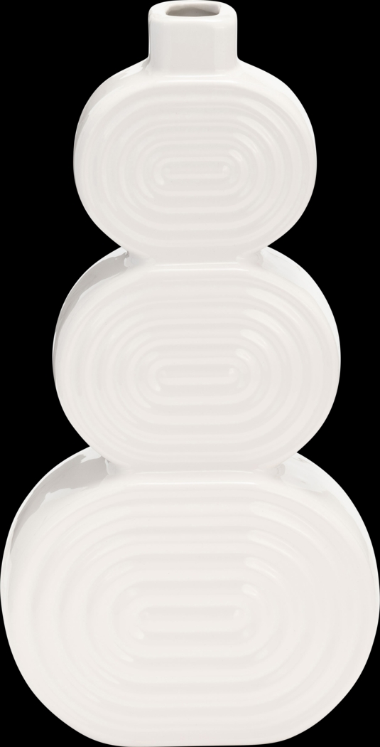 Rustburg White 12 in. Vase - Thumbnail - Image 1