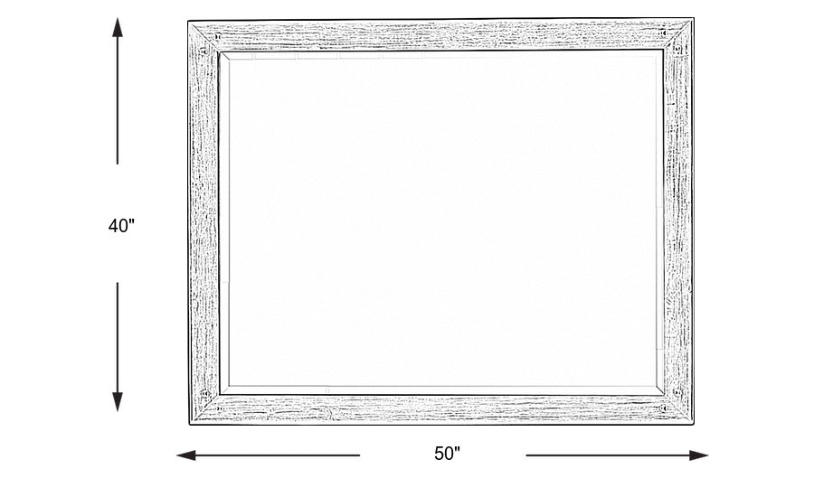 Dimension Image. Please refer to the Dimension Tab on this page for dimension details.