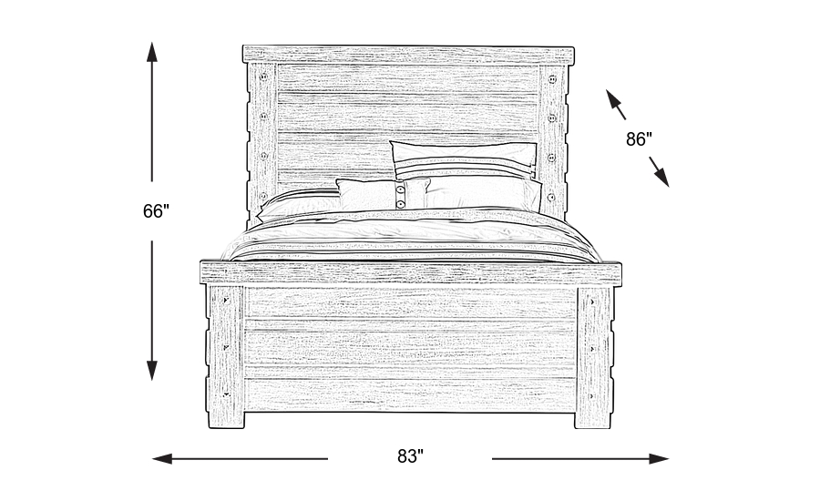 Dimension Image. Please refer to the Dimension Tab on this page for dimension details.