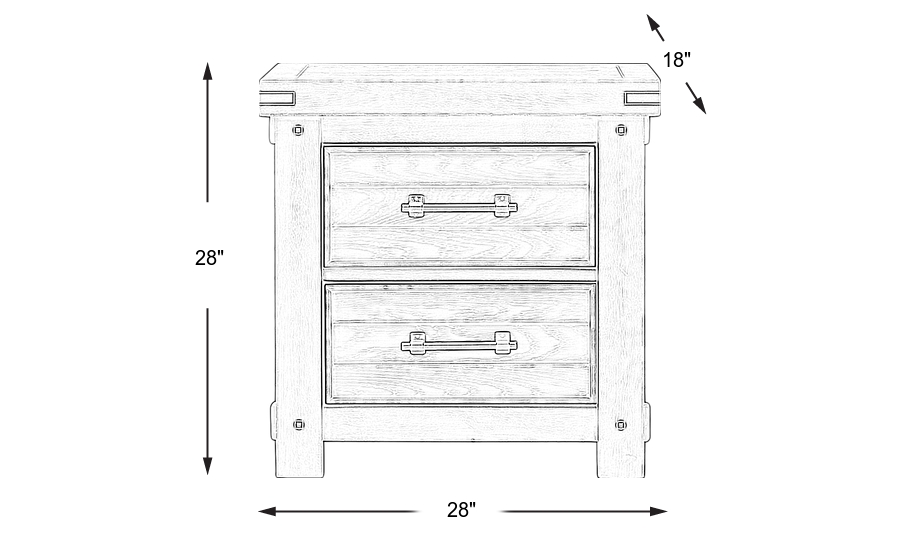 Dimension Image. Please refer to the Dimension Tab on this page for dimension details.