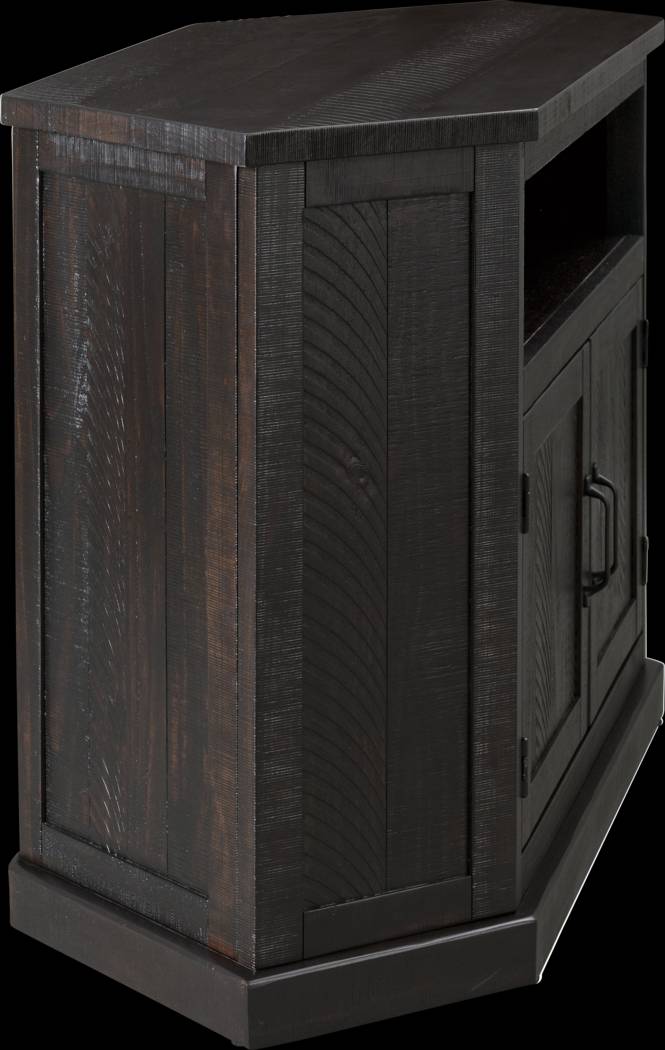 Rustic Path Espresso 49.5 in. Corner Console - Thumbnail - Image 6