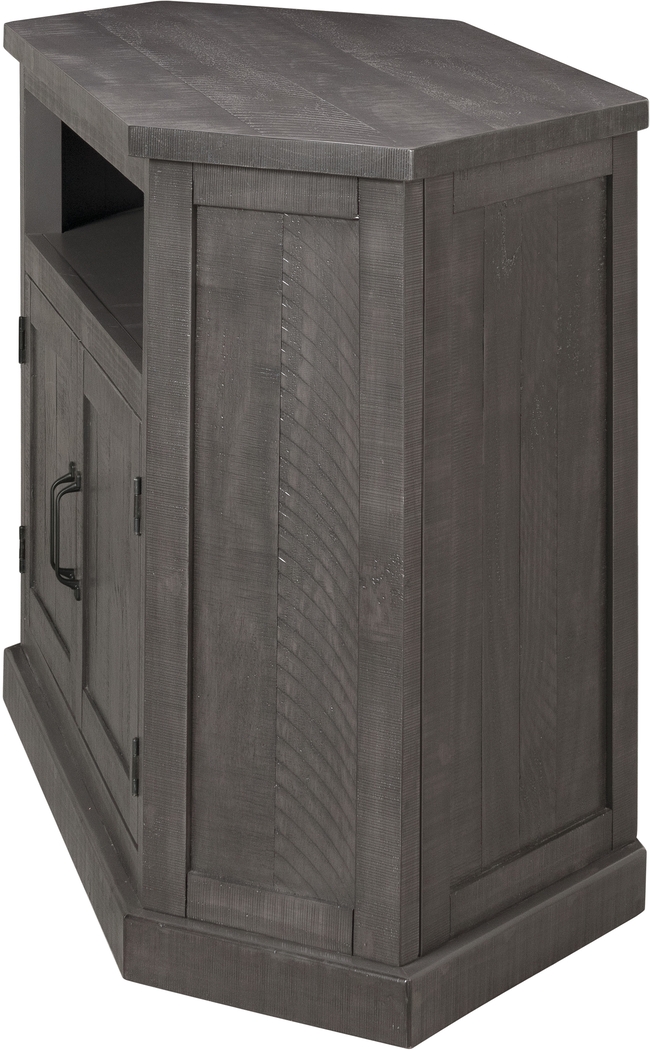 Rustic Path Gray 49.5 in. Corner Console - Thumbnail - Image 5