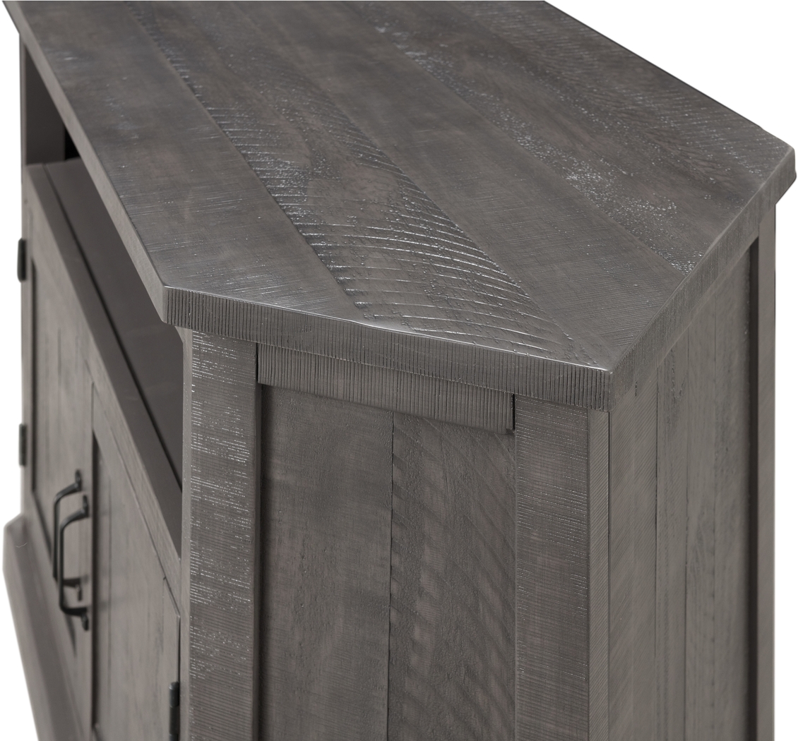 Rustic Path Gray 49.5 in. Corner Console - Thumbnail - Image 7