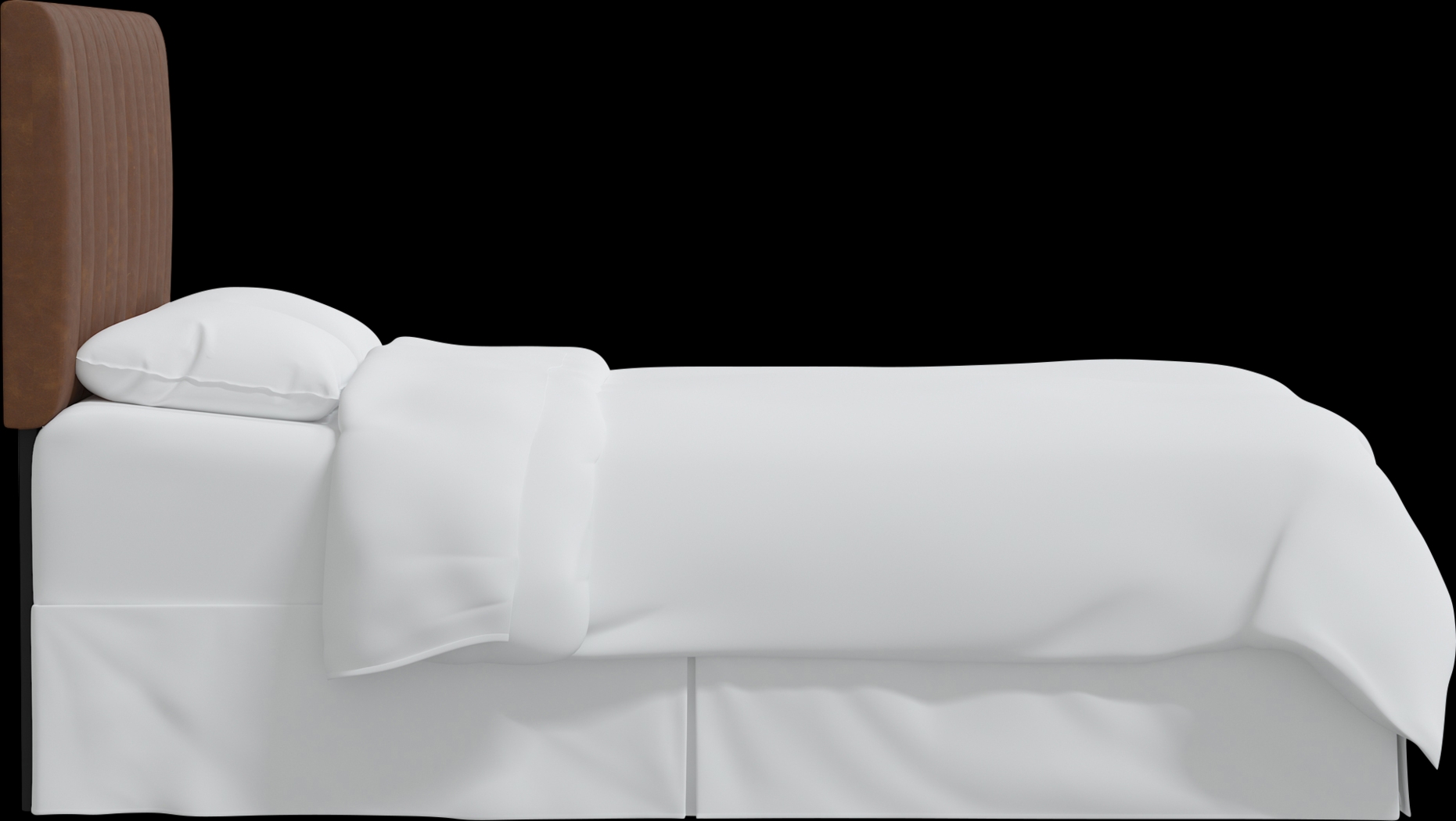 Rustic Saddle I Brown Full Upholstered Headboard - Thumbnail - Image 3