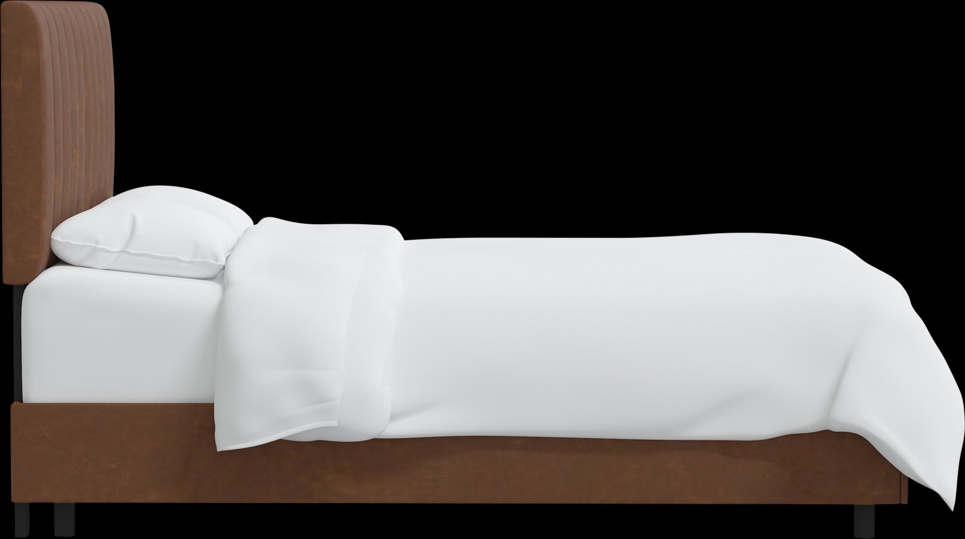 Rustic Saddle I Brown Queen Upholstered Bed - Thumbnail - Image 3