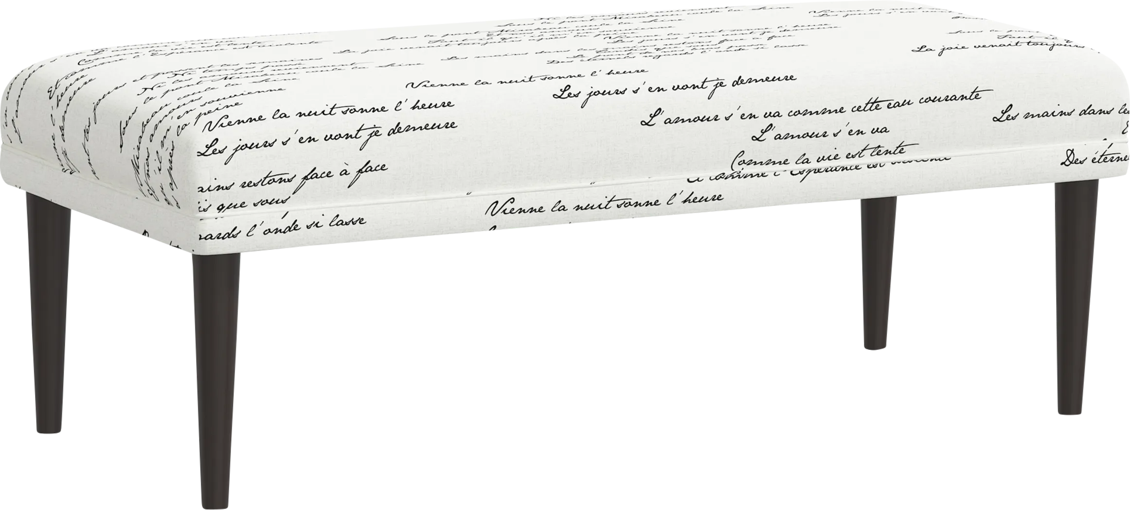 Rustic Saddle I Cream Bench - Thumbnail - Image 1