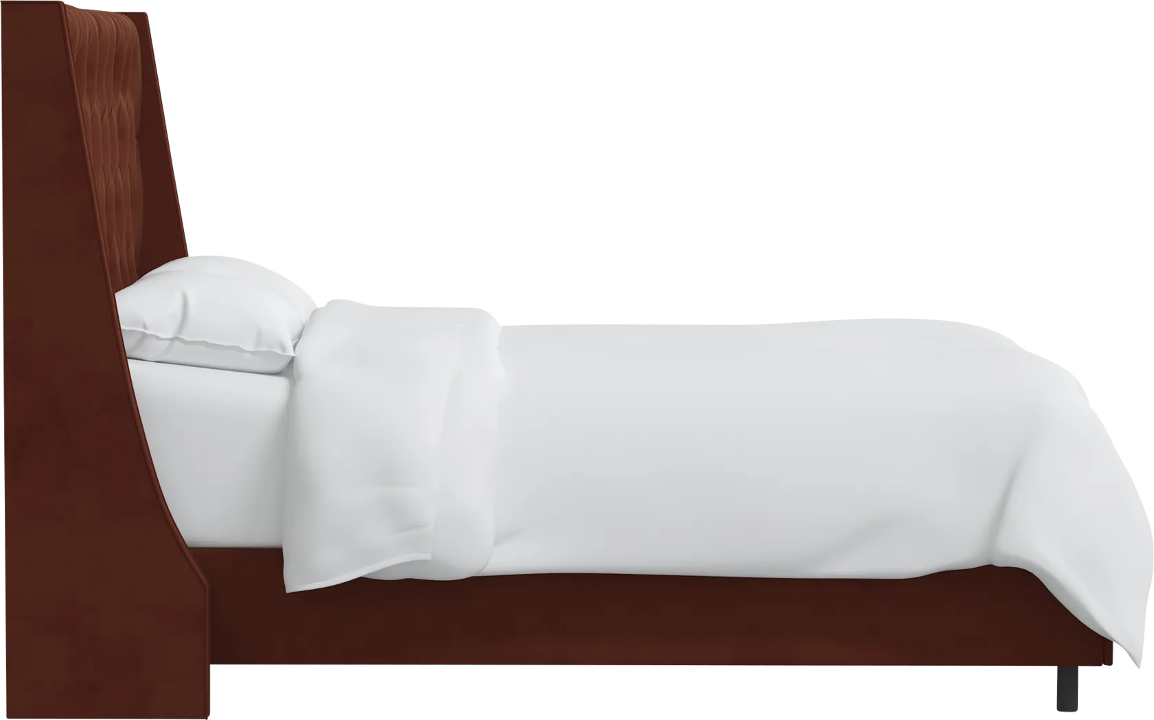 Rustic Saddle I Orange King Upholstered Bed - Thumbnail - Image 3