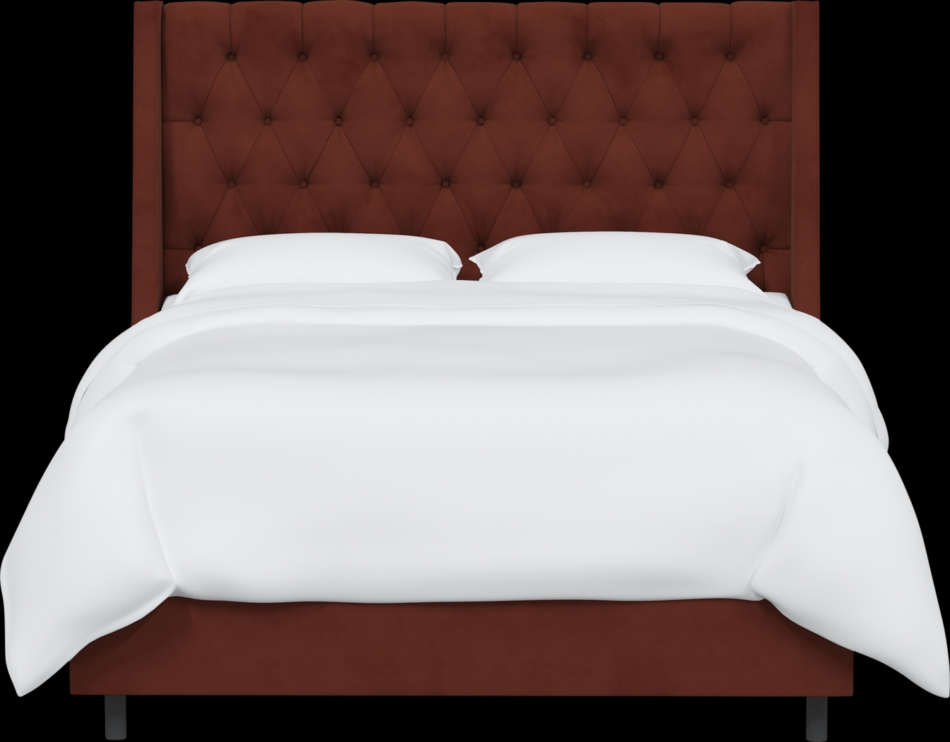 Rustic Saddle I Orange Queen Upholstered Bed - Thumbnail - Image 2