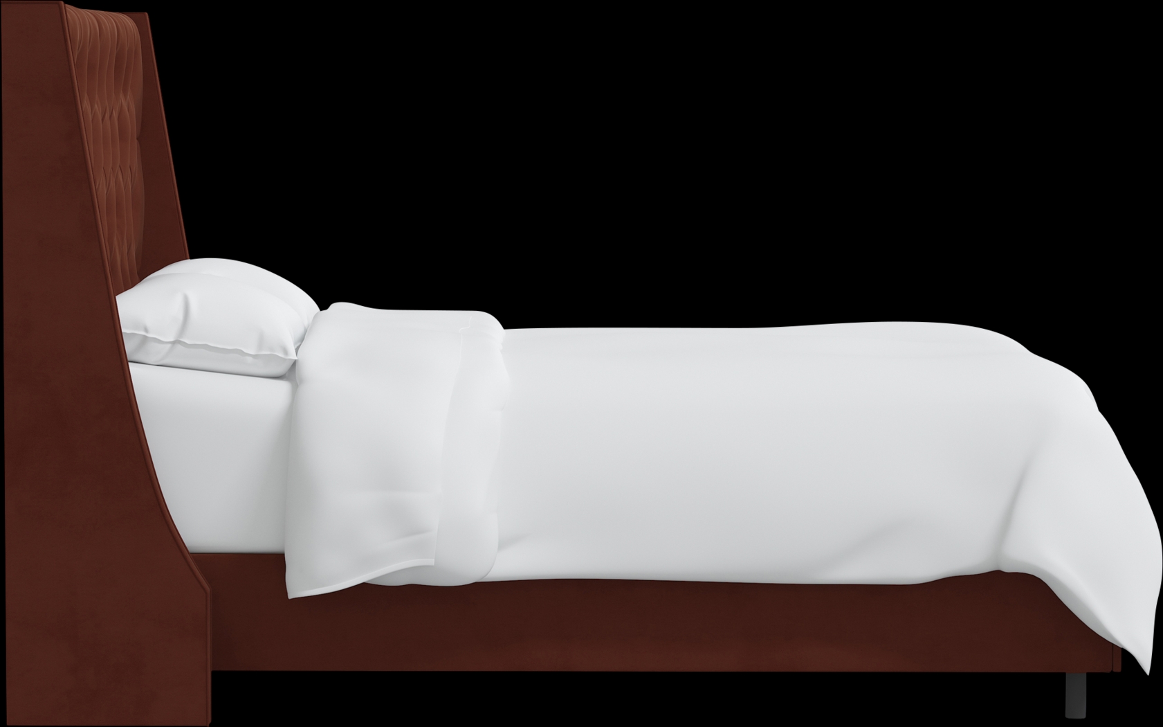 Rustic Saddle I Orange Queen Upholstered Bed - Thumbnail - Image 3