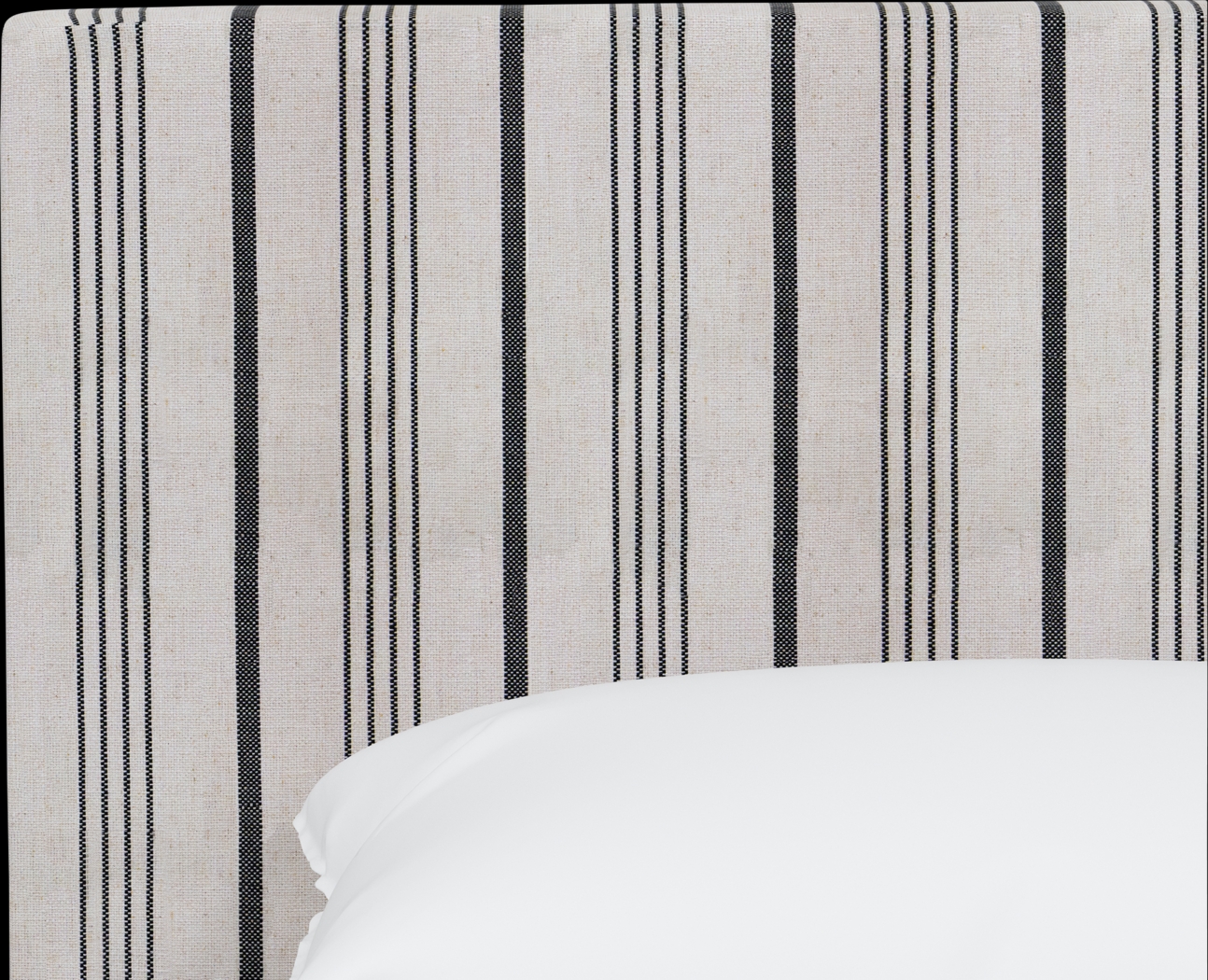 Rustic Saddle II Gray King Upholstered Bed - Thumbnail - Image 4