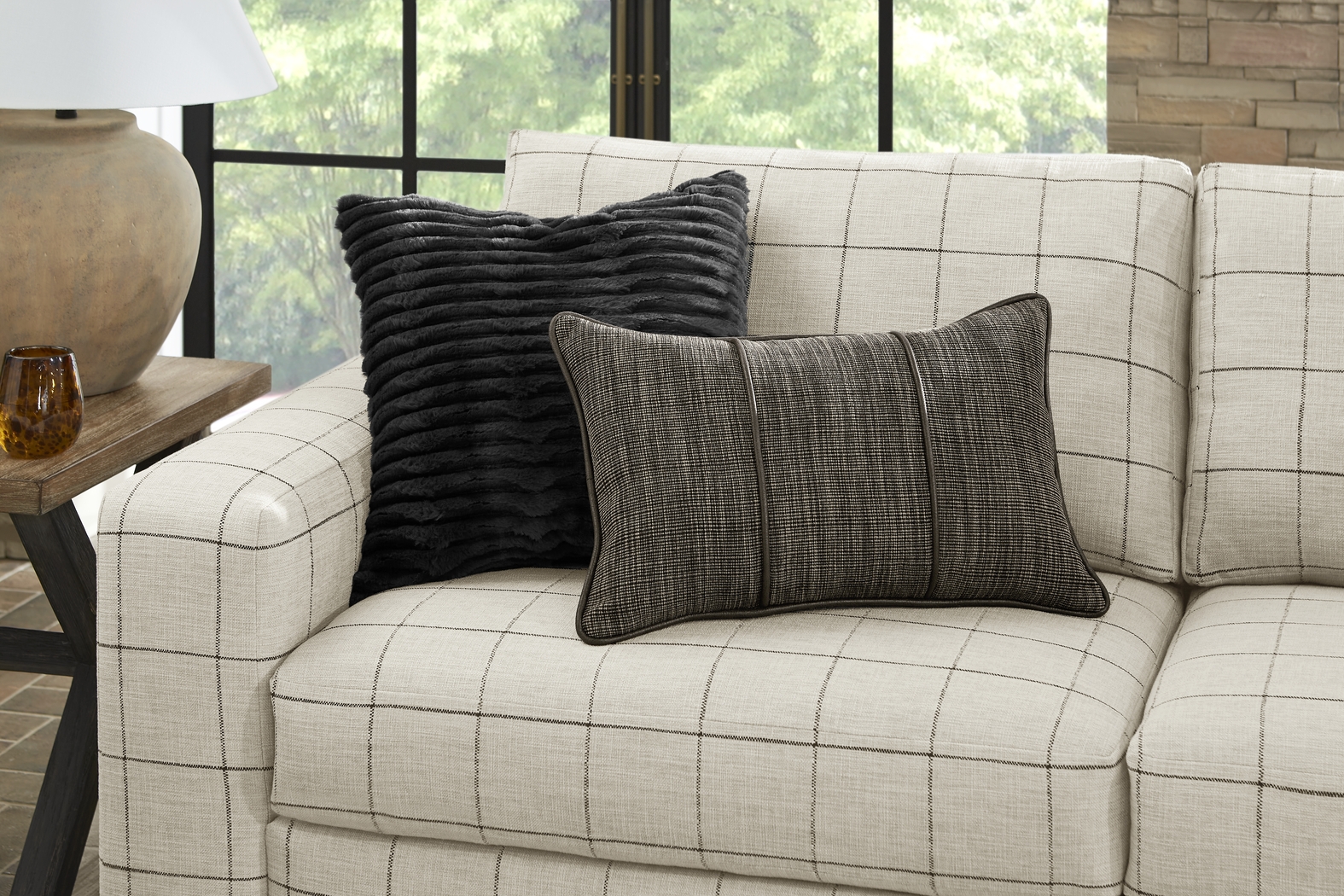 Rutherford Beige Gel Foam Sleeper Sofa - Thumbnail - Image 3