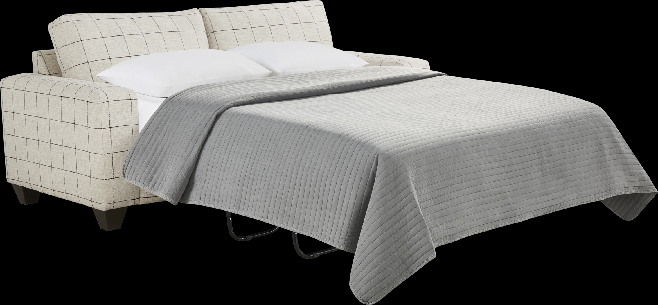 Rutherford Beige Sleeper Sofa - Thumbnail - Image 2