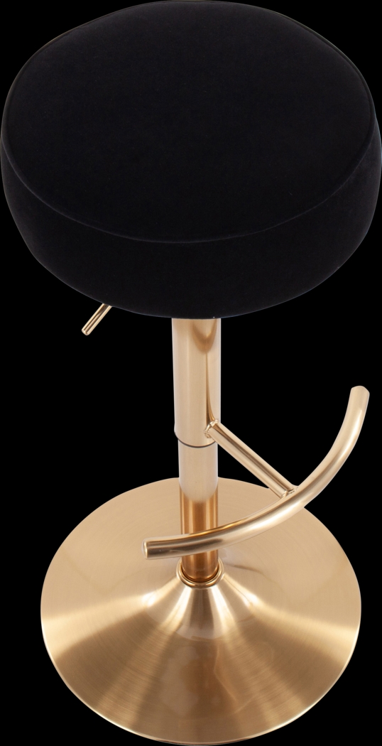 Rutherglen Black Swivel Barstool - Thumbnail - Image 6