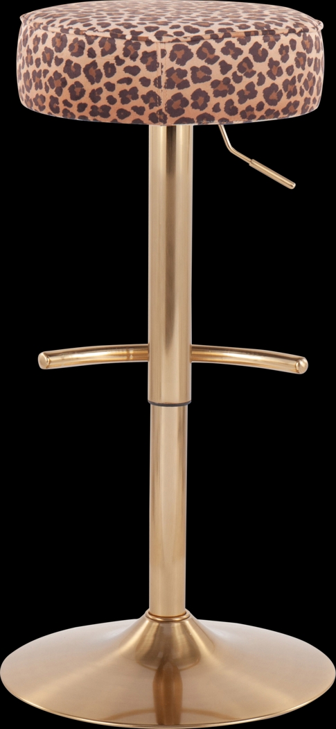 Rutherglen Brown Swivel Barstool - Thumbnail - Image 4