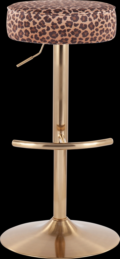 Rutherglen Brown Swivel Barstool - Thumbnail - Image 5