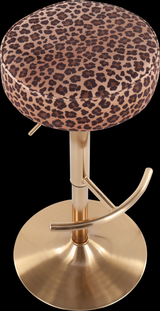 Rutherglen Brown Swivel Barstool - Thumbnail - Image 6