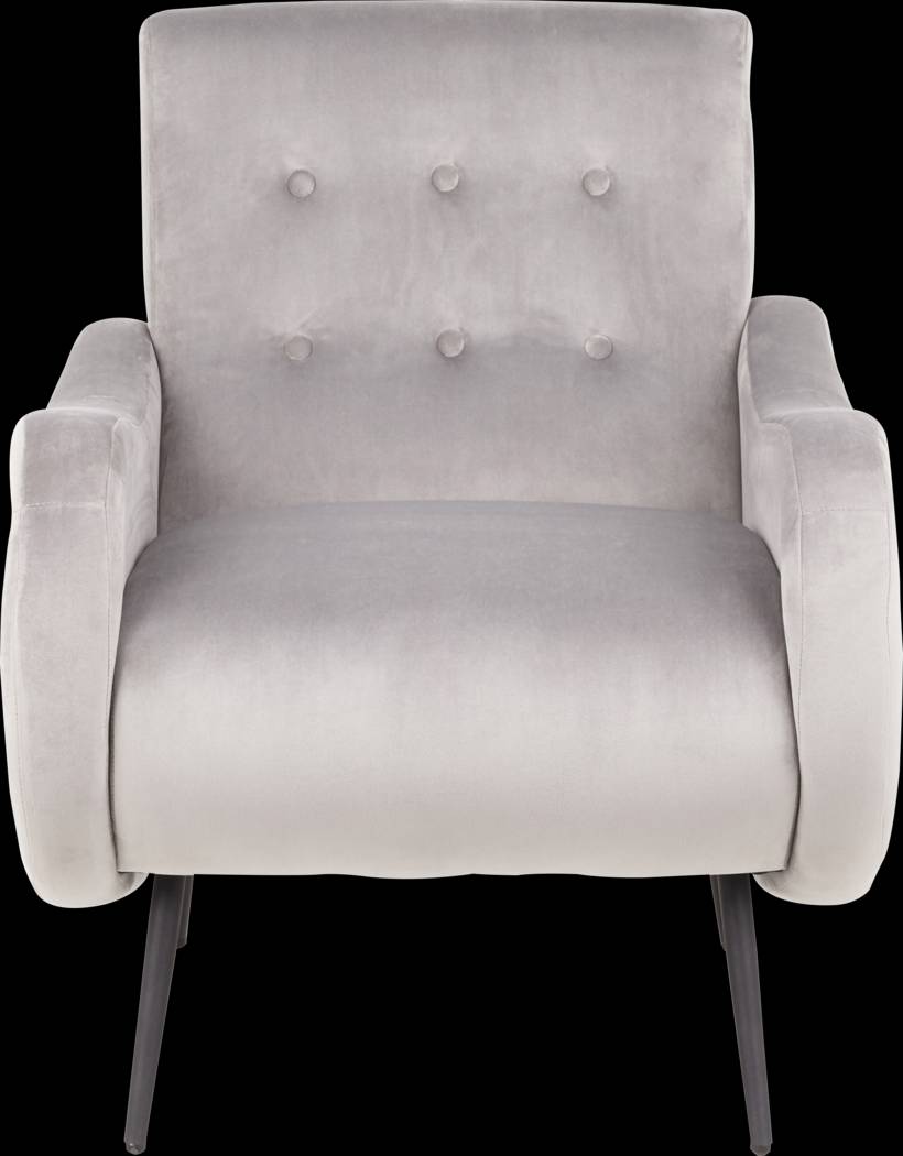 Rutherton Silver Accent Chair - Thumbnail - Image 4