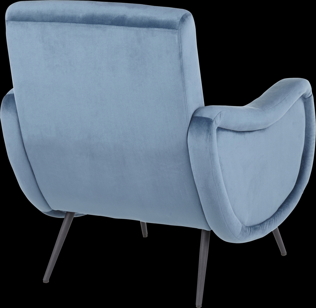 Rutherton Teal Accent Chair - Thumbnail - Image 2