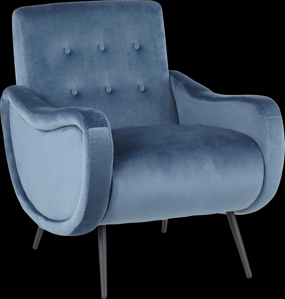 Rutherton Teal Accent Chair - Thumbnail - Image 1