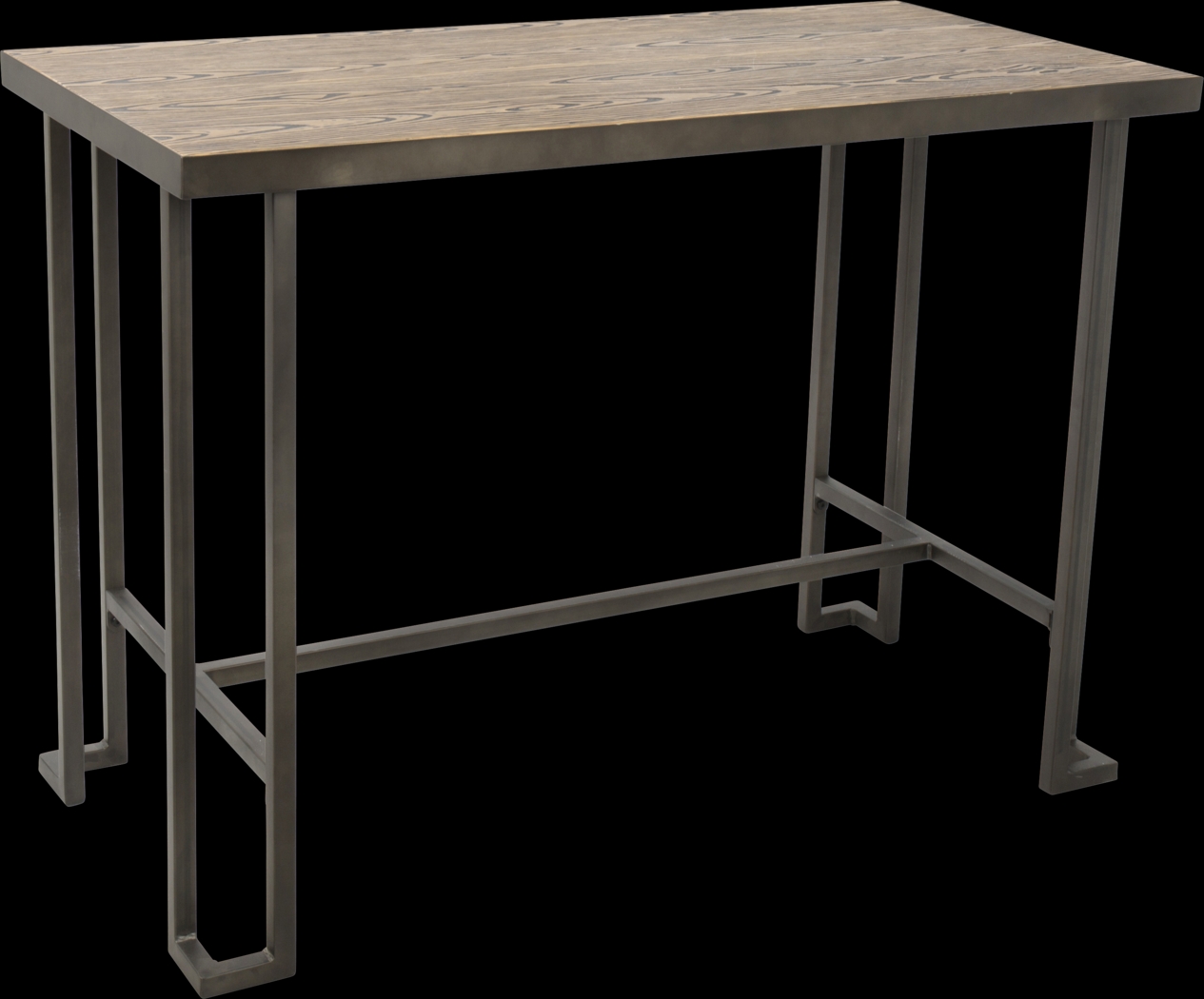 Rutland Brown Counter Height Table - Thumbnail - Image 1