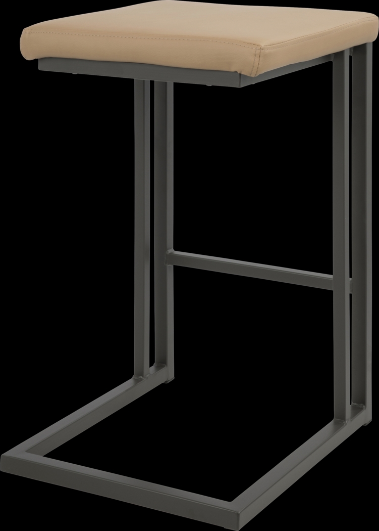 Rutland Camel Counter Height Stool (Set of 2) - Thumbnail - Image 2