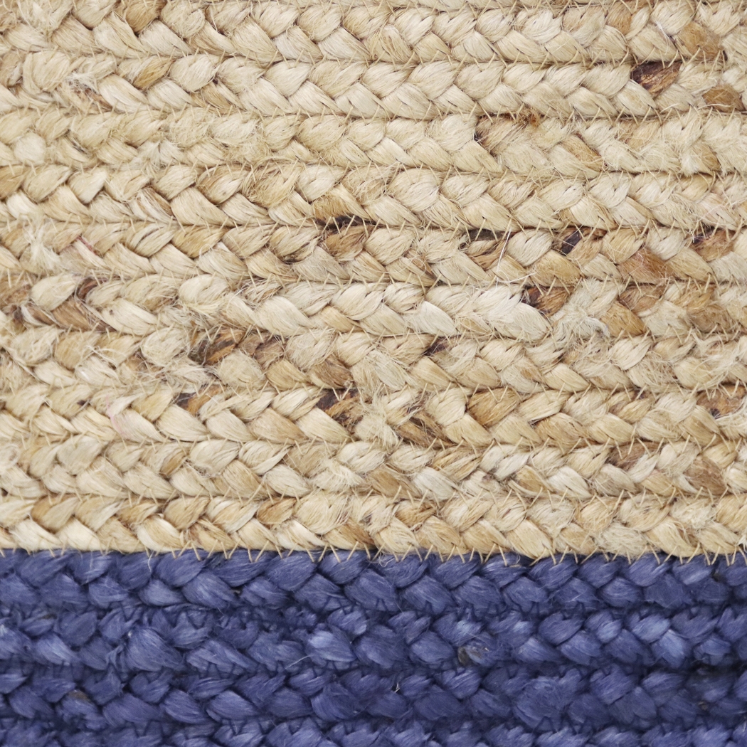 Ruven Tan/Blue 19 in. Basket - Thumbnail - Image 4