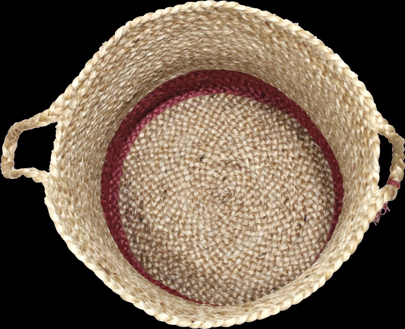 Ruven Tan/Red 17 in. Basket - Thumbnail - Image 4