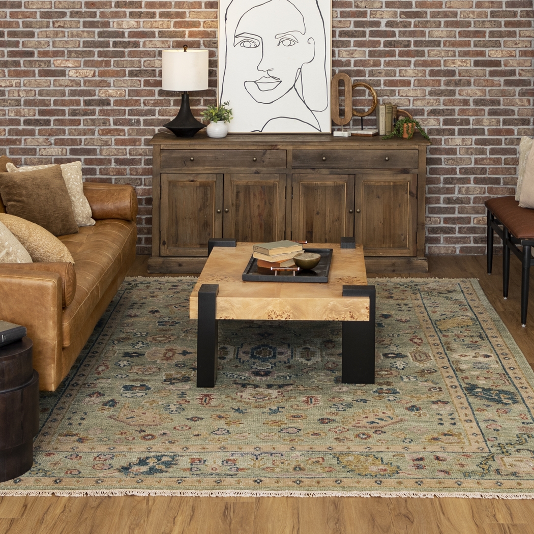 Ruxler Sage 6' x 9' Rug - Thumbnail - Image 2