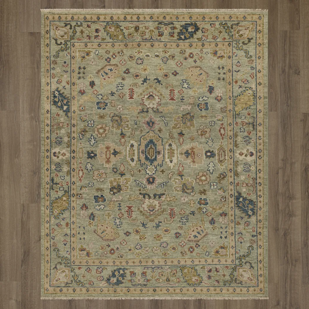 Ruxler Sage 8' x 10' Rug - Thumbnail - Image 8