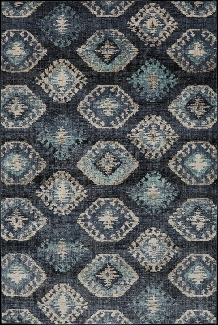 Ryatt Blue 8' x 11' Rug - Thumbnail - Image 1