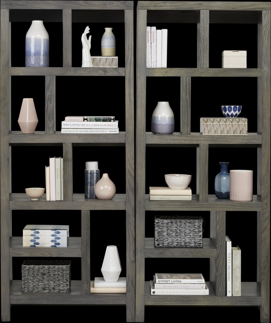 Ryder II Gray 2 Pc Room Divider - Thumbnail - Image 1