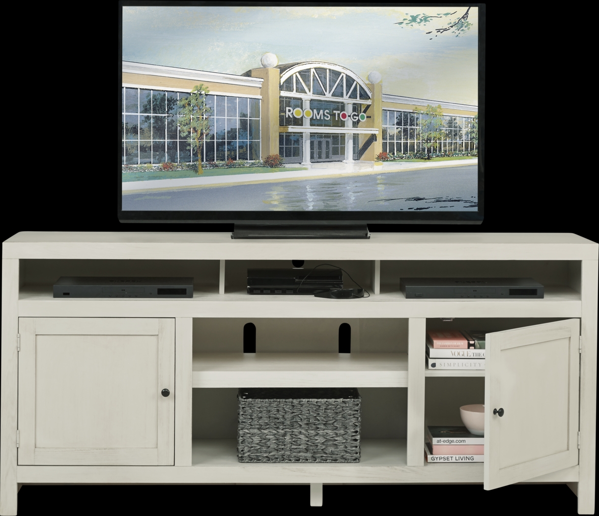 Ryder II White 72 in. Console - Thumbnail - Image 2