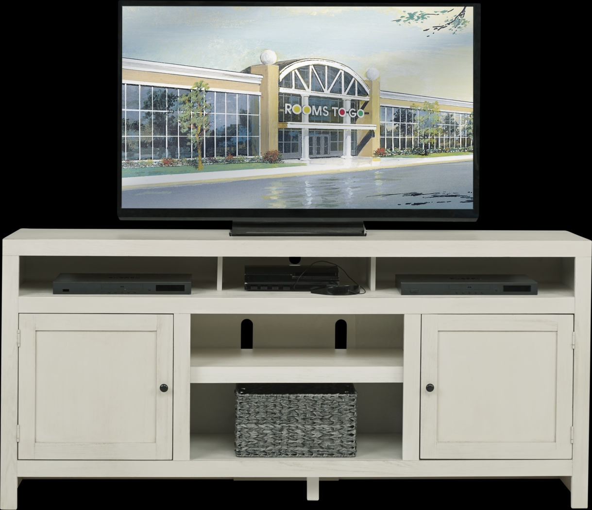 Ryder II White 72 in. Console - Thumbnail - Image 1