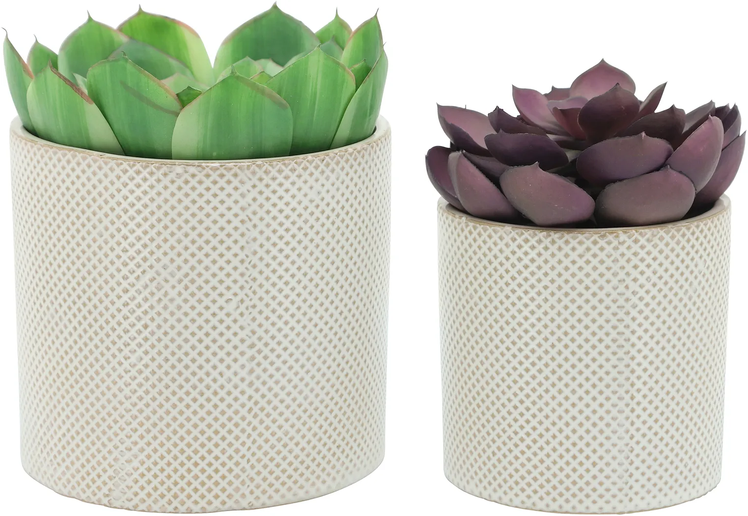 Ryecroft White Planter, Set of 2 - Thumbnail - Image 3