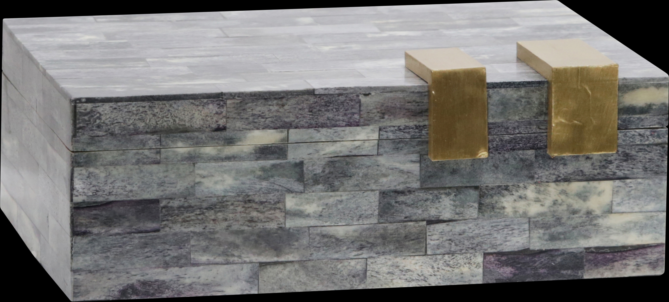 Ryefield Gray Decorative Box - Thumbnail - Image 1