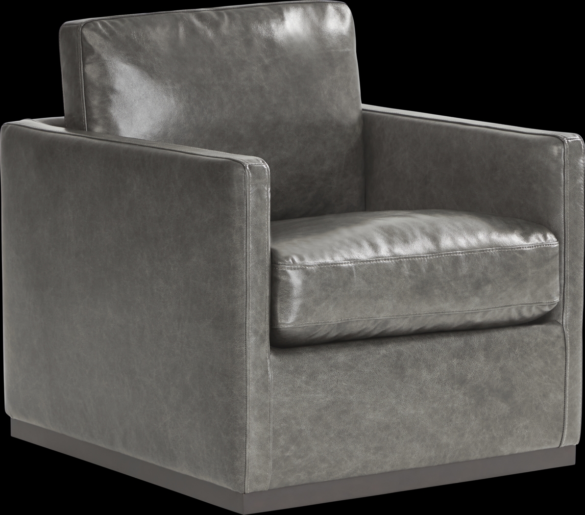 Ryker Onyx Swivel Chair - Thumbnail - Image 1