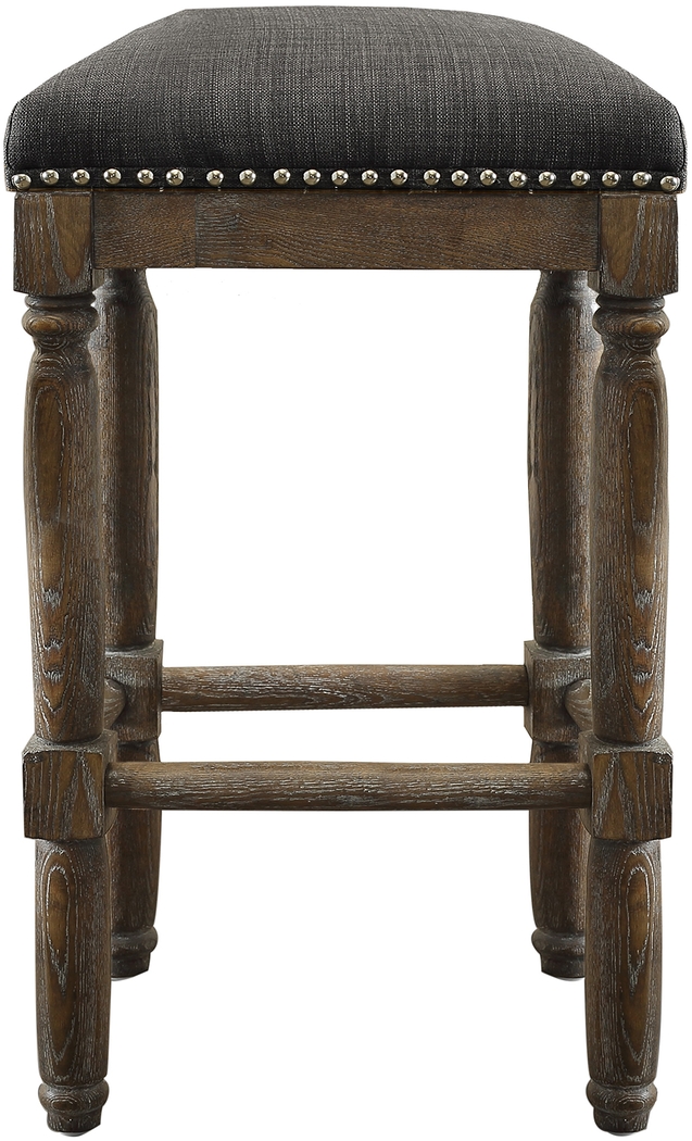 Rylandier Gray Counter Height Stool, Set of 2 - Thumbnail - Image 3