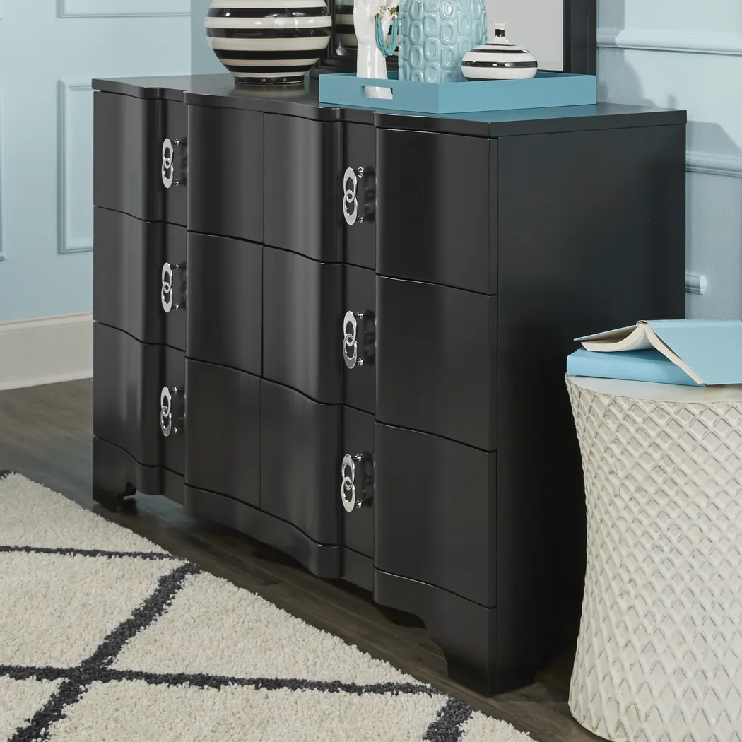 Kids Rylee Black Dresser - Thumbnail - Image 2