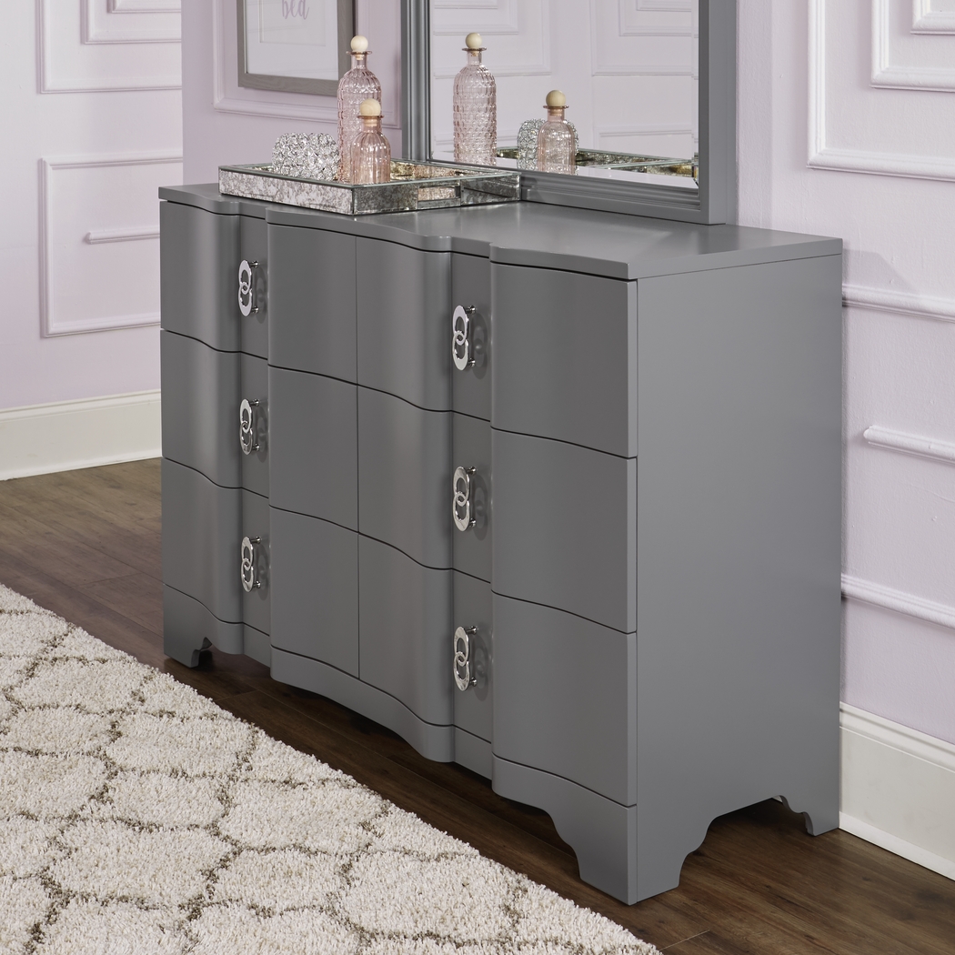 Kids Rylee Gray Dresser - Thumbnail - Image 2