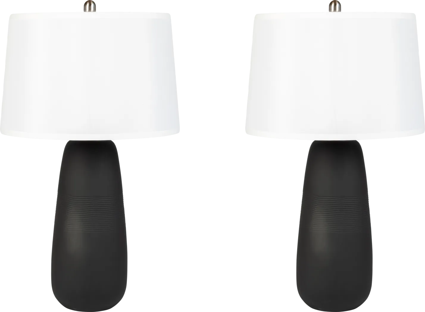 Rylen Black Table Lamp, Set of 2 - Thumbnail - Image 1