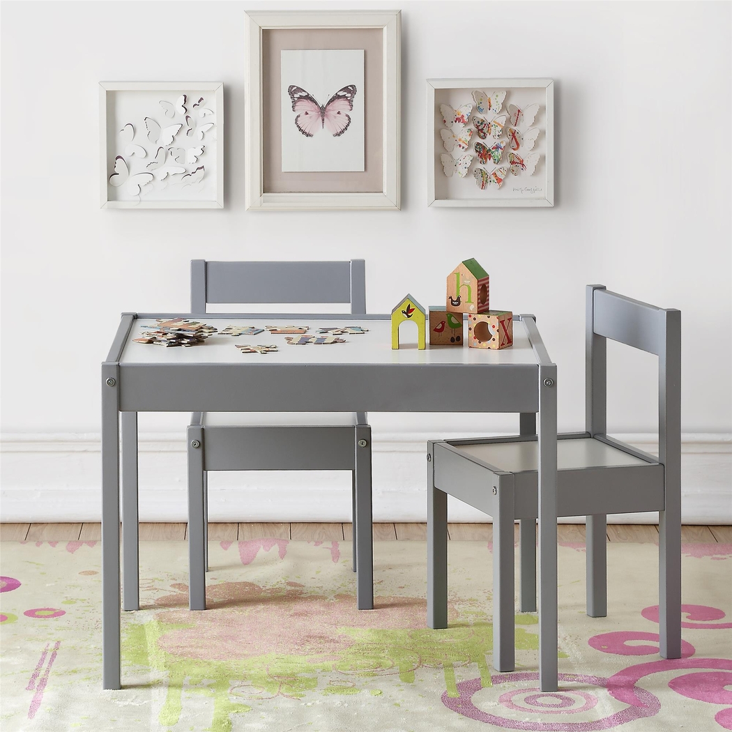 Rylin Gray Toddler Table Set - Thumbnail - Image 2