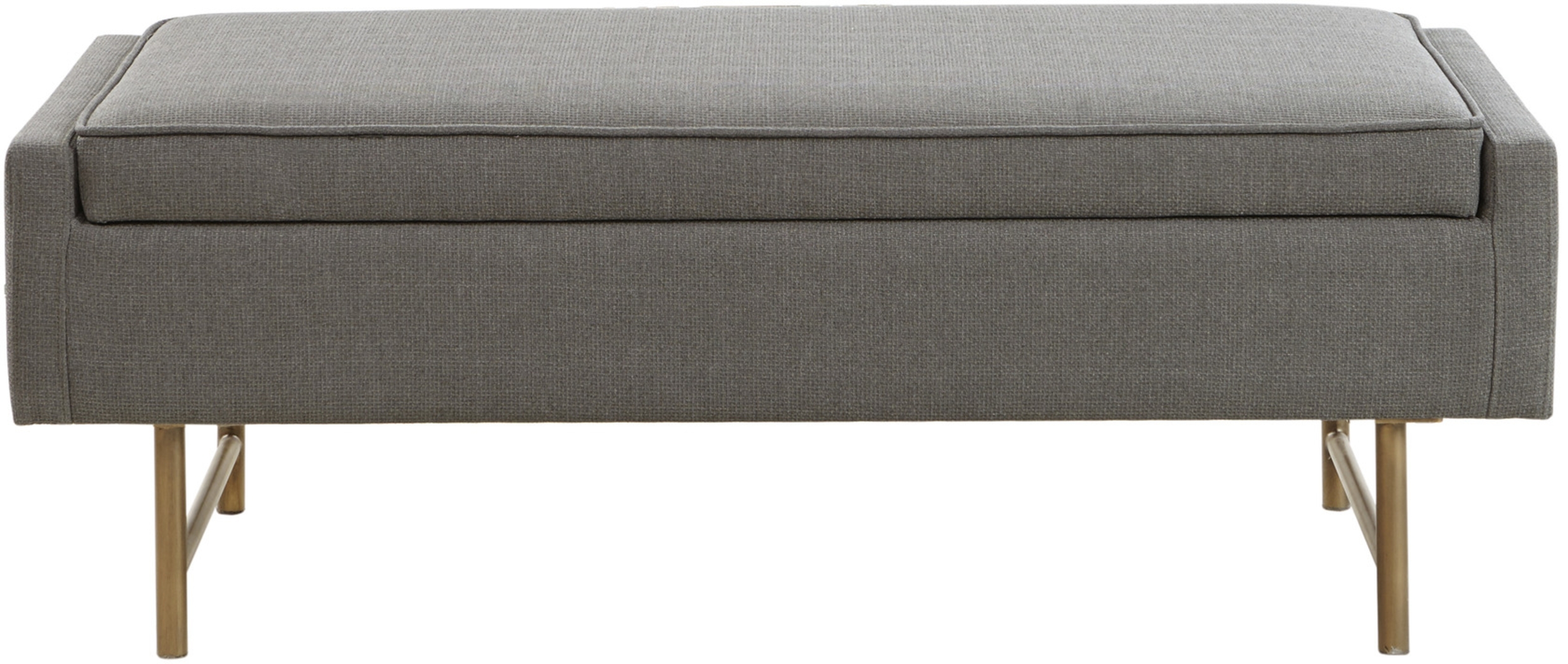 Rylis Gray Accent Bench - Thumbnail - Image 2