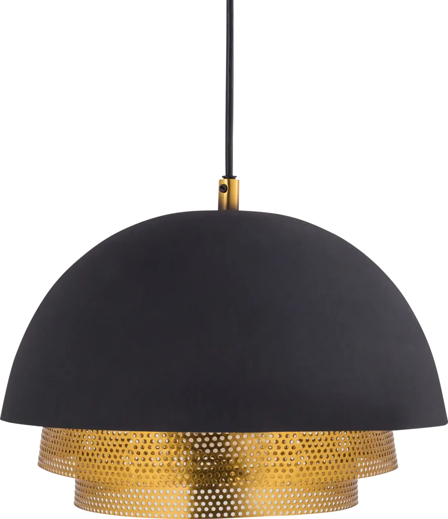 Rylor I Black Pendant - Thumbnail - Image 1