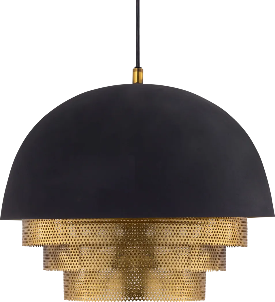 Rylor II Black Pendant - Thumbnail - Image 1