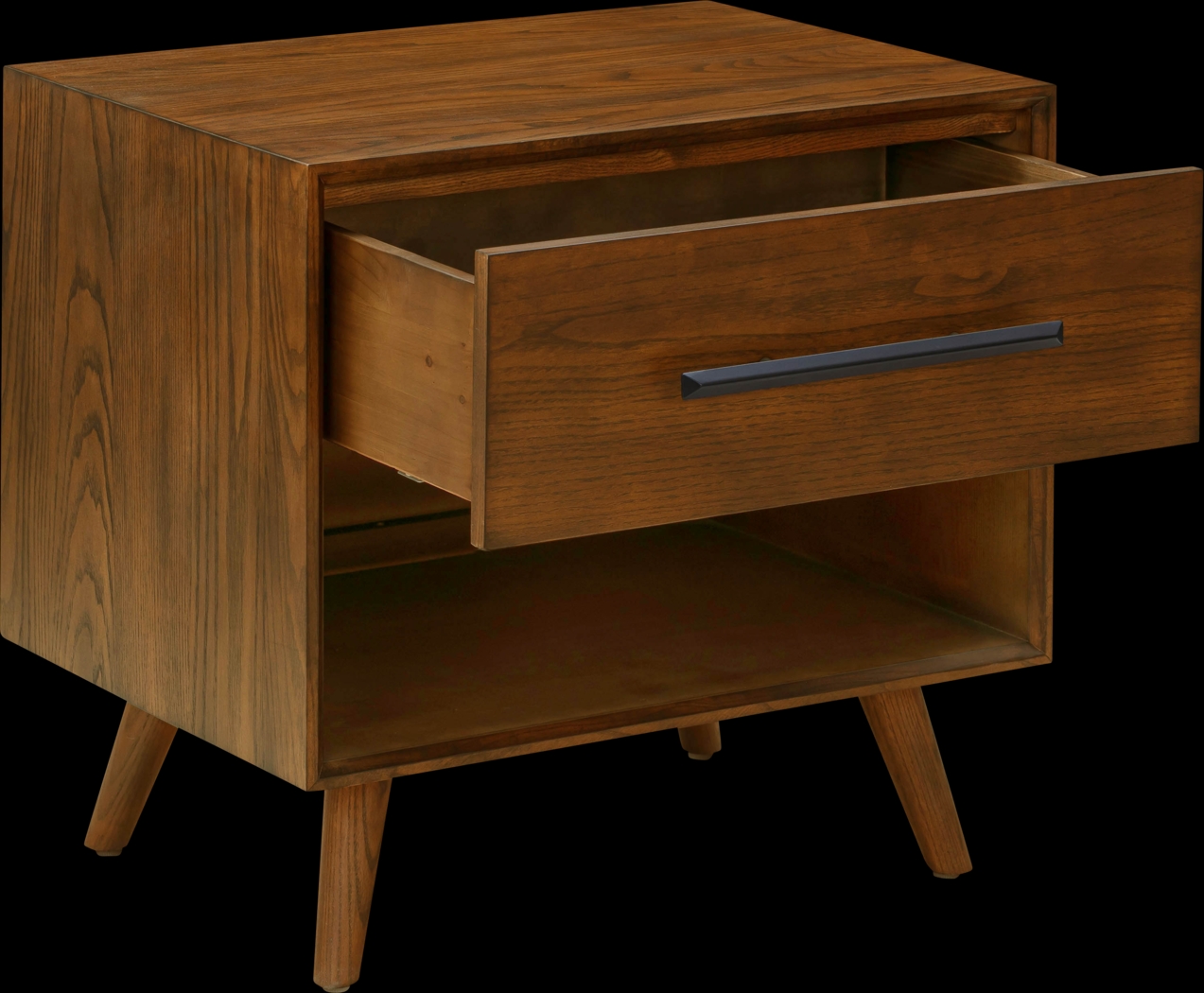 Ryunkin Brown Nightstand - Thumbnail - Image 4